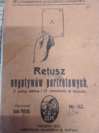 RETUSZ NEGATYWÓW PORTRETOWYCH 1927