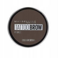 MAYBELLINE Tattoo Brow Pomade pomada do brwi 005 Dark Brown 3,5ml