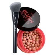 AVON Zestaw BLUSH PEARLS Róż w perełkach WARM + Pędzel 107