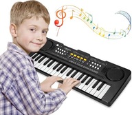 KEYBOARD ORGANY PIANINO ELEKTRYCZNE DLA DZIECI 37 KLAWISZY USB