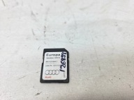 KARTA PAMIECI MAPA EUROPA 2016 AUDI A1 A3 A4 A5 A6 A7 A8 8X0919884E