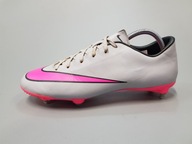 NIKE MERCURIAL VICTORY V SG buty piłkarskie korki szaro-różowe 42,5