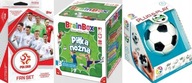 Fan Set Polska + BrainBox Piłka nożna + Smart Games Plug & Play Ball