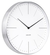 Designerski zegar ścienny 5681WH Karlsson 38cm