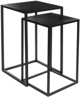 Konferenčný stolík štvorcový MICA 35 x 55cm čierny