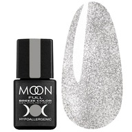 Hybridný lak MOON FULL 329 strieborný perleťový shimmer 8 ml