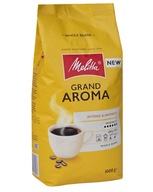Zrnková káva MELITTA GRAND AROMA 1kg | povzbudzujúca 100% Robusta