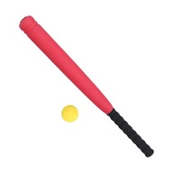 Zestaw kijów baseballowych i piłek 21 cali Piłka treningowa Zabawne gry Edukacyjne czerwone