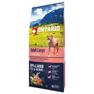 Suché krmivo Ontario jahňacie pre psov s alergiou 12 kg
