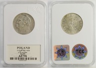 5 ZŁOTYCH 1934 JÓZEF PIŁSUDSKI AU58 15.05