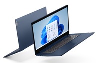 Notebook Lenovo IdeaPad 3 Intel Core i3 SSD+HDD notebook pre prácu 17,3 "Intel Core i3 12 GB / 1256 GB modrý