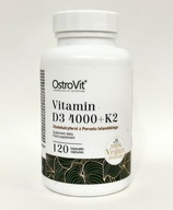 OSTROVIT VITAMÍN D3 4000 K2 VEGE 120 CAPS