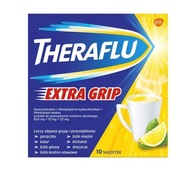 Theraflu Extra Grip grypa przeziębienie 10saszetek