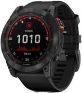 Zegarek sportowy Garmin Fenix 7X Solar czarny