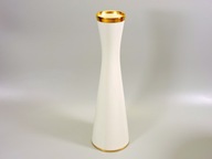 Wysoki wazon design 1960 porcelana Kaiser złoto