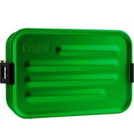 SIGG METAL BOX MINI GREEN ZDROWY LUNCH BOX PUDEŁKO = ZDROWE POSIŁKI ROZ.S+