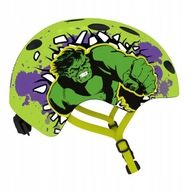 KASK DZIECIĘCY HULK SPORTOWY ROWEROWY AVENGERS MARVEL ROZMIAR M 54-58 cm