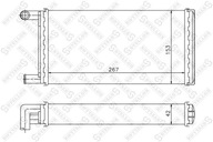 Stellox 10-35067-SX Výmenník tepla, vykurovanie interiéru