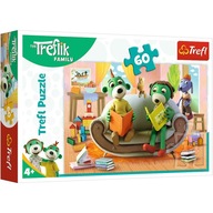 17345 TREFL PUZZLE 60 EL. TREFLIKI WSPÓLNE CZYTANI