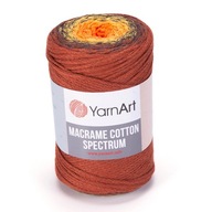 Sznurek do makramy YarnArt Macrame Cotton Spectrum nr 1303 ombre cieniowany