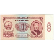 Banknot, Mongolia, 10 Tugrik, 1966, KM:38a, UNC(65