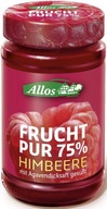 Mus malinowy dżem malinowy 75% owoców BIO 250g - Allos