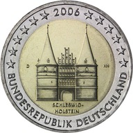 2 euro 2006 Šlezvicko-Holštajnsko (F) - Mincovňa (UNC) príležitostné