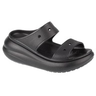 Czarne Syntetyk Buty Damskie Klapki Crocs r.38