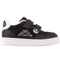 Buty dla dzieci Kappa PIO M Sneakers czarno-białe 280023M 1110 Buty dla dzi
