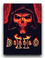 Diablo 2 - OBRAZ 80x60 plakat gra canvas II 3 4