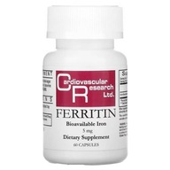 Kardiovaskulárny výskum | Feritín 5 mg | 60 uzáverov.