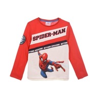 Marvel Spiderman chlapčenská blúzka s dlhým rukávom tričko Spider 92/98