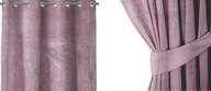 GOTOWE ZASŁONY WELUROWE WELUR 140x260 VELVET MAUVE AA