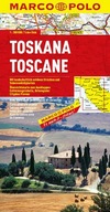 TOSKANIA Tuscany mapa MARCO POLO 1:300 000