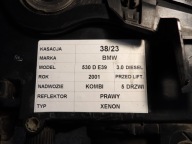 light PP BMW E39 530D xenon 8159306 154441119R3