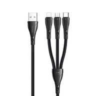 MCDODO KABEL 3W1 LIGHTNING MICRO USB C QC 4.0 1M