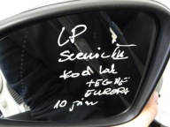 mirror left front RENAULT SCENIC III EUROPA 10PIN TEGNE