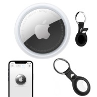 ORYGINALNY LOKALIZATOR APPLE AIRTAG DO KLUCZY TORBY BLUETOOTH + ETUI