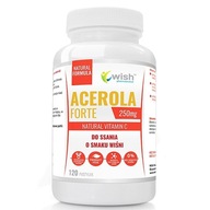 WISH ACEROLA FORTE 250MG 120TAB SACIA ACEROLA