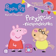 Świnka Peppa Bajeczki z książeczki Przyjęcie-niespodzianka Praca zbiorowa