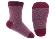 EMEL Ponožky ESK100-71 19-22 Bavlnené bordové m