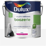 Dulux farba na obloženie dreva PVC panelov Rýchla obnova obloženie BIELA 2,5L