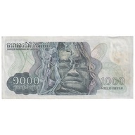 Banknot, Kambodża, 1000 Riels, undated (1972-73),