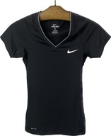 Koszulka damska sportowa t-shirt czarna sport dri-fit NIKE PRO r. XS USA