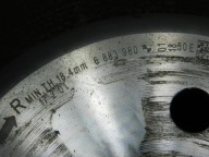 BMW 3 G20 kotuče plotýnky záď 6883980