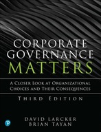 Corporate Governance Matters Larcker David
