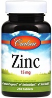 CARLSON Zinok 15 mg (250 tabliet)