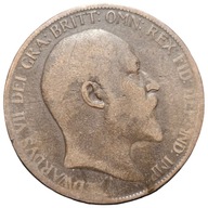 One penny 1902 Wielka Brytania