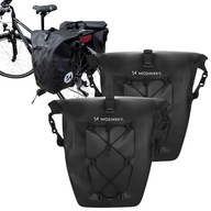 WODOODPORNA SAKWA ROWEROWA WOZINSKY TORBA NA BAGAŻNIK ROWEROWY POJEMNA 25l