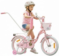 Дитячий велосипед Mexller Village 16 дюймів Рожевий Велосипед для дівчинки